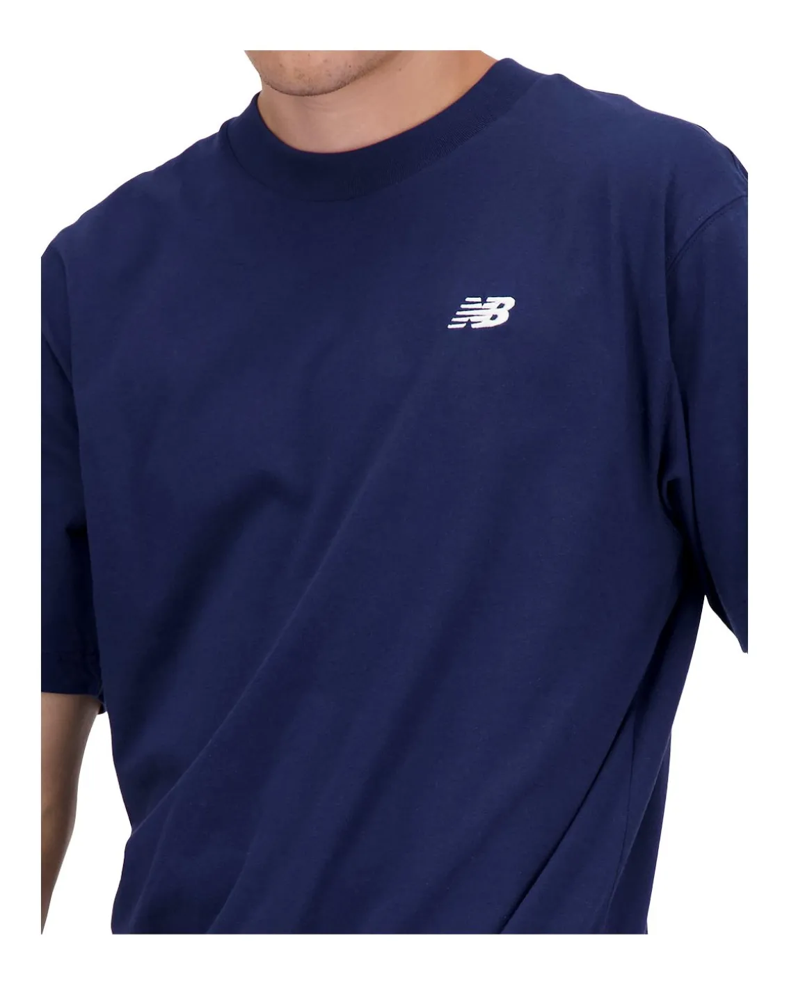New Balance Sport Essentials Small Logo T-Shirt Navy