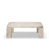 New Works Atlas Coffee Table Travertine