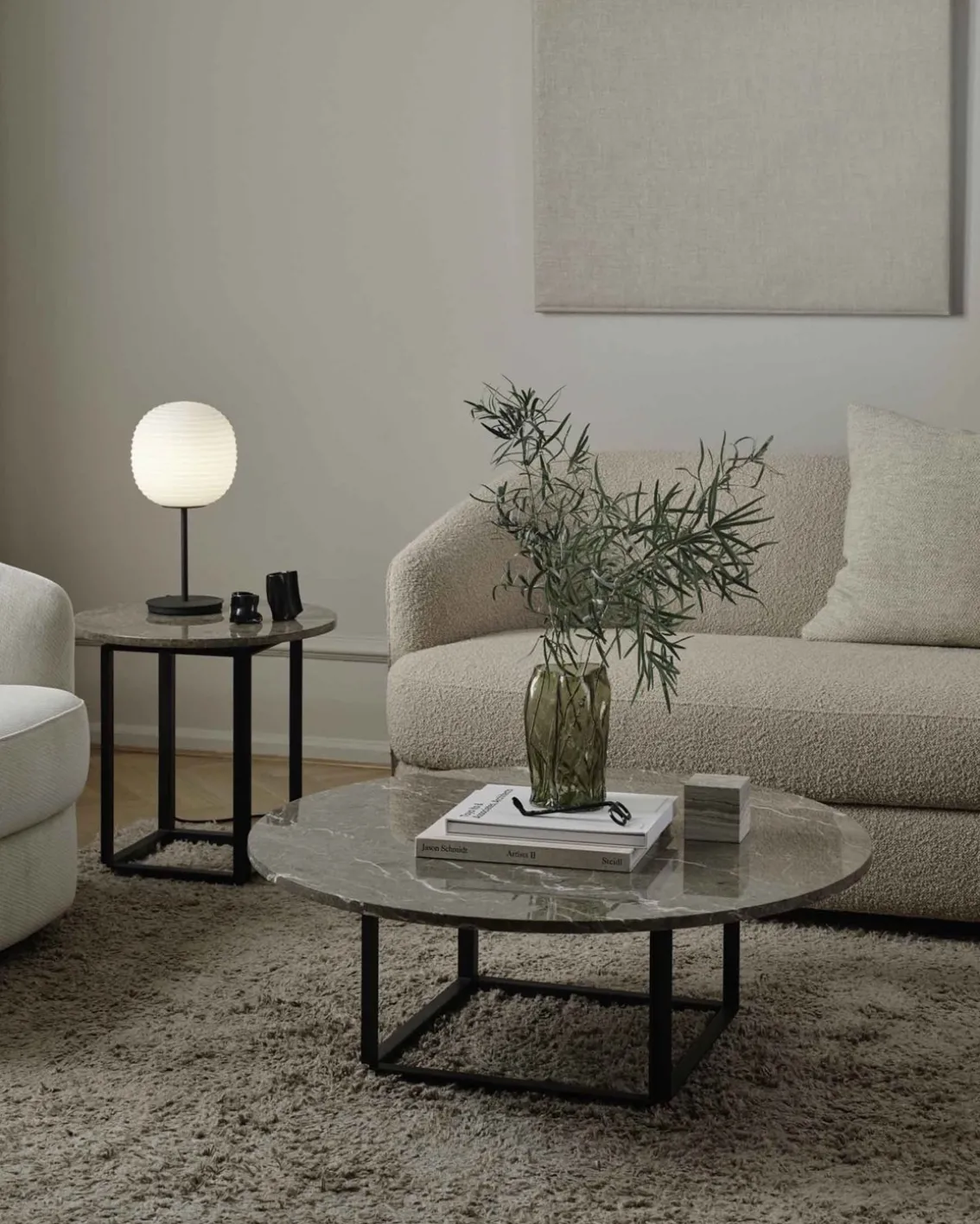 New Works Florence Coffee Table Gris Du Marais
