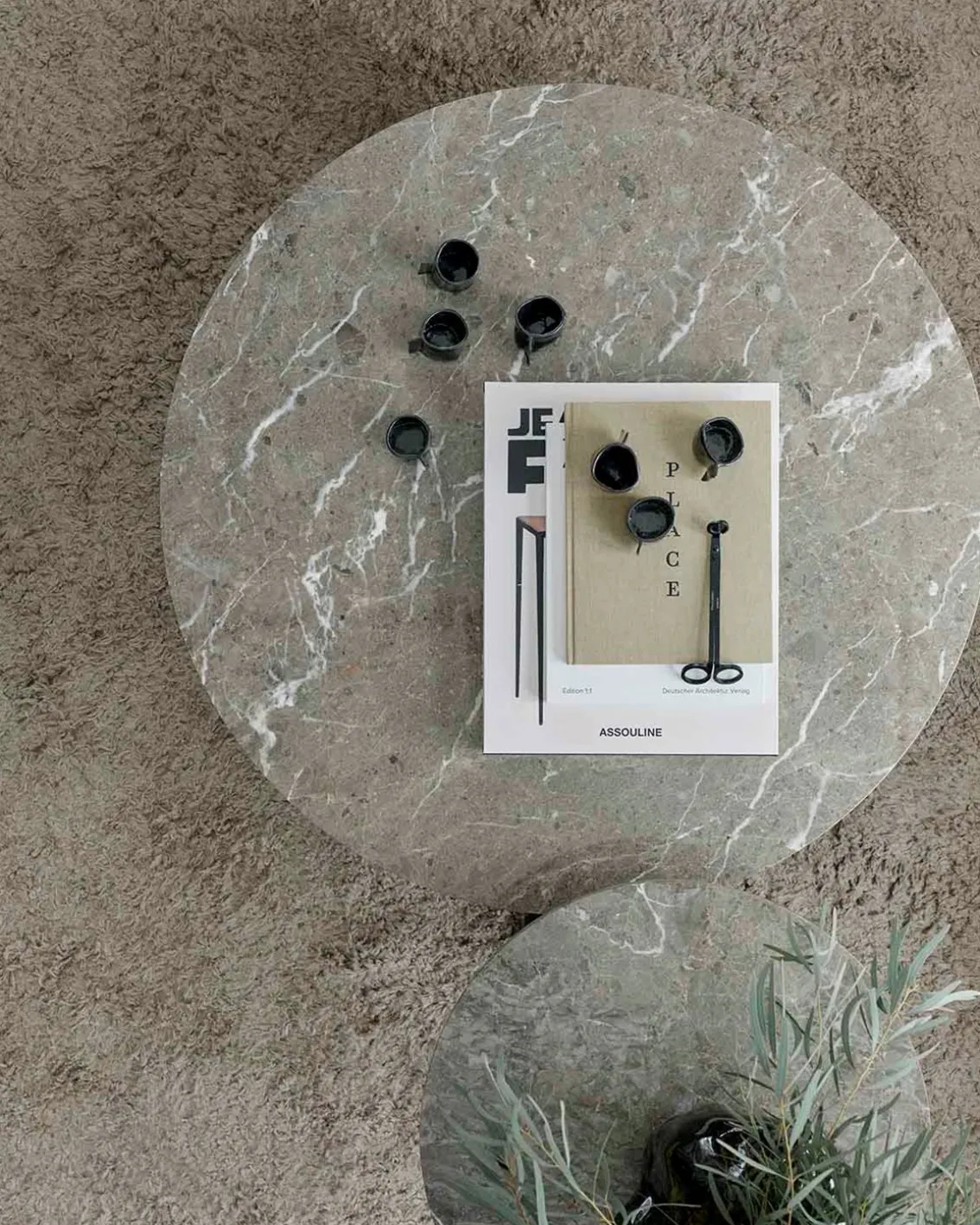 New Works Florence Coffee Table Gris Du Marais
