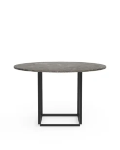 New Works Florence Dining Table Ø120 Gris Du Marais
