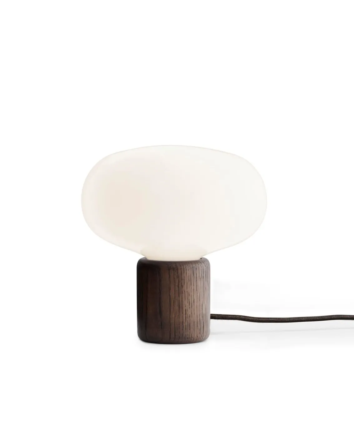 New Works Karl-Johan Table Lamp Smoked Oak