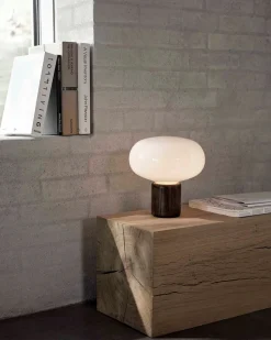 New Works Karl-Johan Table Lamp Smoked Oak