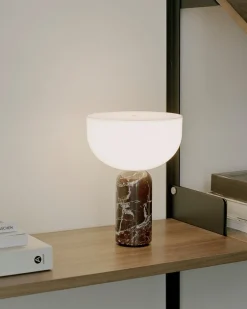 New Works Kizu Portable Table Lamp Rosso Levanto