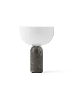 New Works Kizu Portable Table Lamp Gris Du Marais