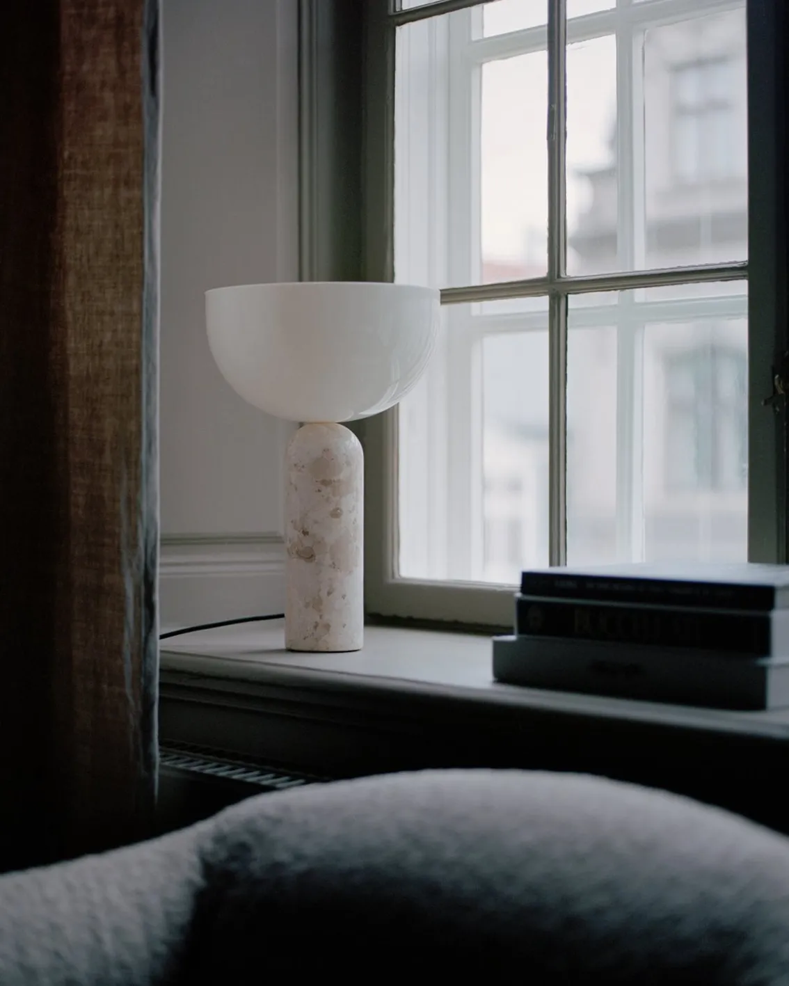 New Works Kizu Table Lamp Large Kunis Breccia