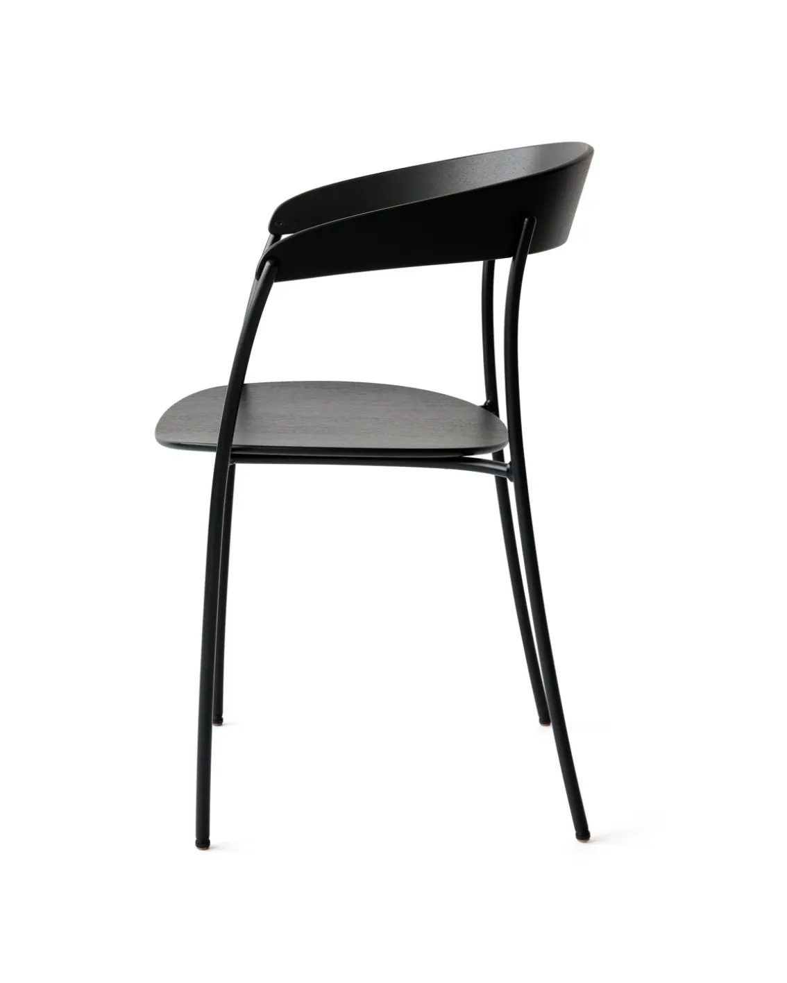 New Works Missing Armchair Black Oak