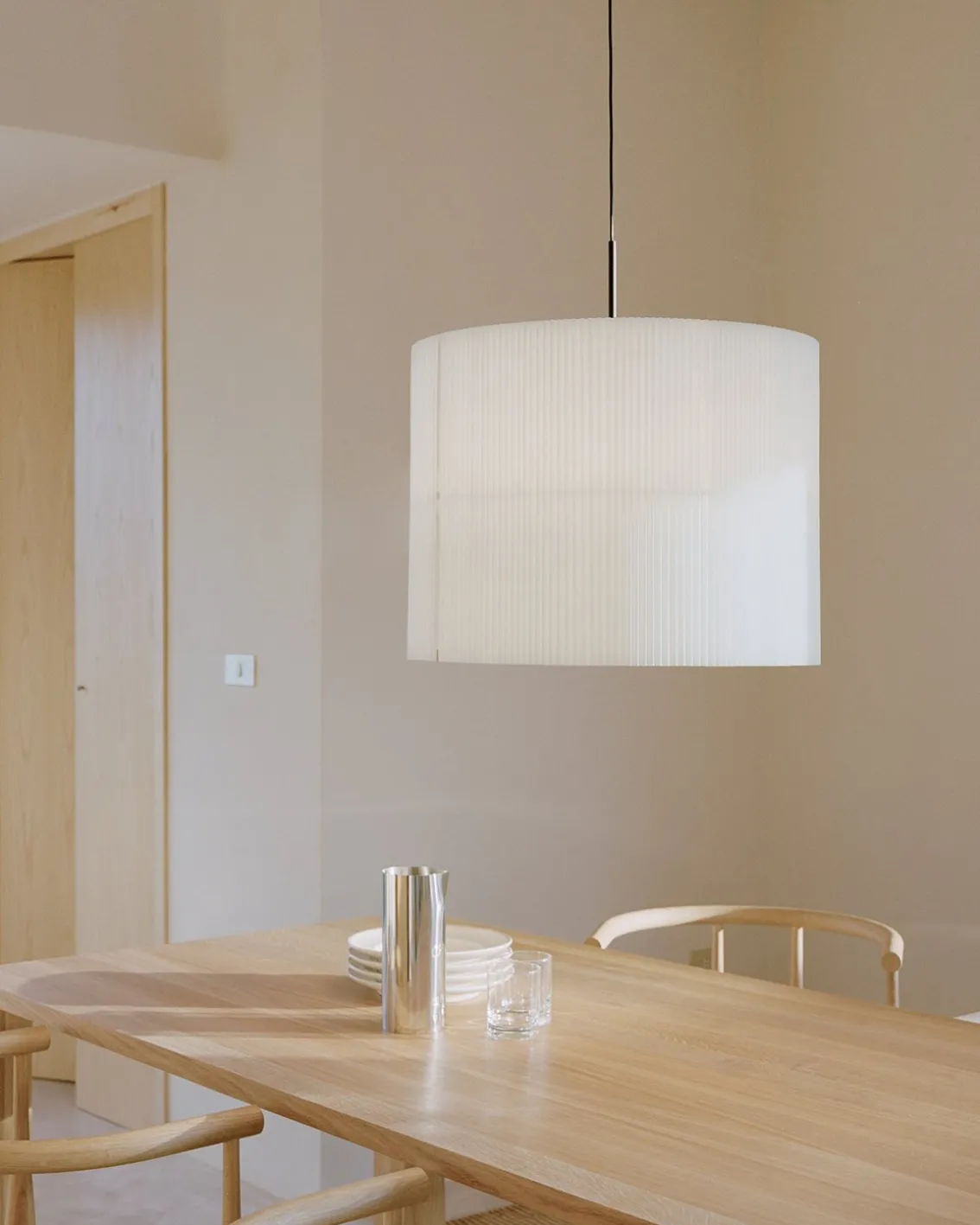New Works Nebra Pendant Large White