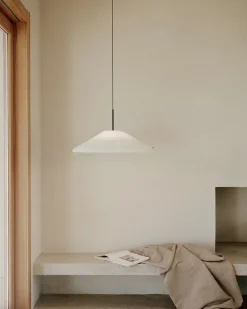 New Works Nebra Pendant Small White