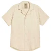 OAS Cuba Waffle Shirt Ecru