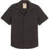 OAS Cuba Waffle Shirt Nearly Black