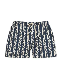 OAS Swim Shorts Blue Scribble