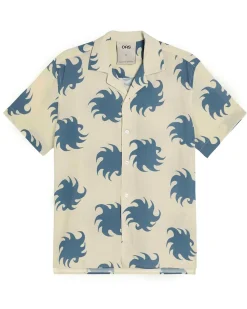 OAS Viscose Shirt Sky Ember