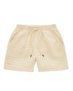 OAS Waffle Shorts Ecru Porto