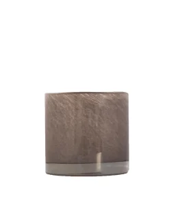 Olsson & Jensen Luna Candle Holder Brown/Grey
