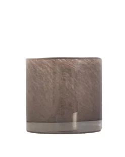 Olsson & Jensen Luna Candle Holder Brown/Grey