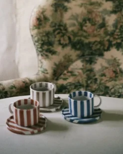 Olsson & Jensen Monica Cup & Saucer Blue
