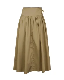 ONE and OTHER Kandi Skirt Golden Green