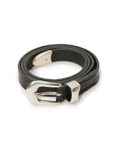 Our Legacy 2 Cm Belt Black Leather