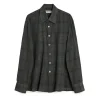 Our Legacy Above Shirt Bazaar Check Breeze Weave