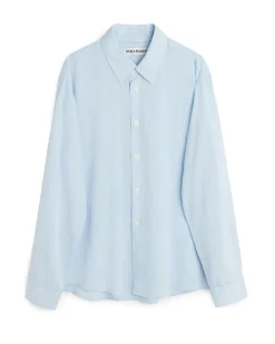 Our Legacy Beyond Shirt Suave Stripe Holiday Viscose