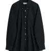 Our Legacy Borrowed Bd Shirt Black Voile