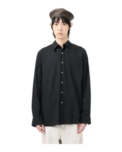 Our Legacy Borrowed Bd Shirt Black Voile