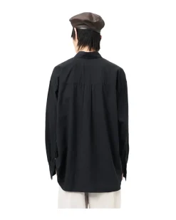 Our Legacy Borrowed Bd Shirt Black Voile