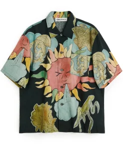 Our Legacy Box Shirt Shortsleeve Solar Power Print