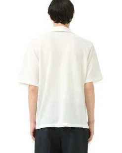Our Legacy Box Shirt Shortsleeve White Boucle