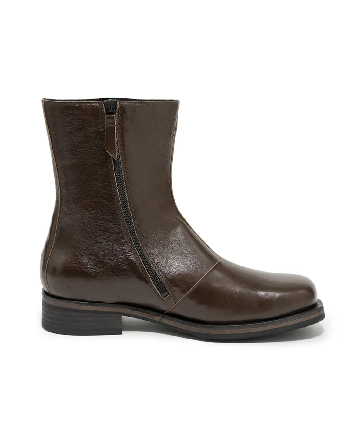 Our Legacy Camion Boot Olive Leather