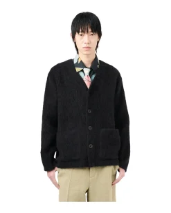 Our Legacy Cardigan Black Mohair
