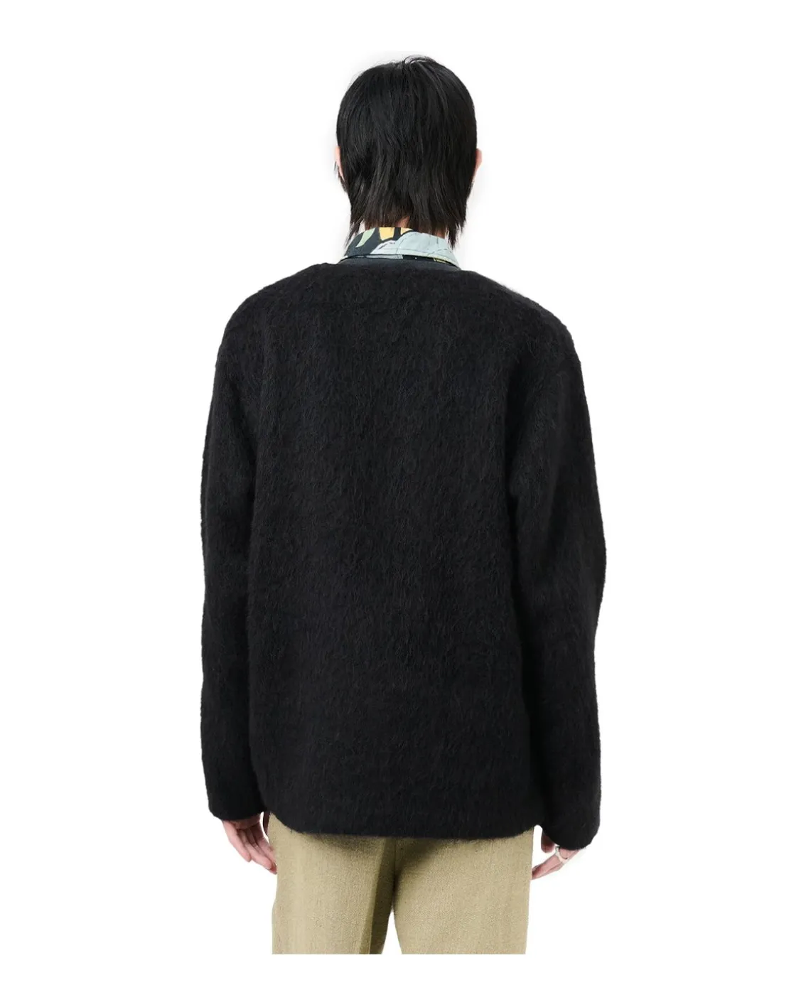 Our Legacy Cardigan Black Mohair