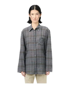Our Legacy Daisy Shirt Bazaar Check Breeze Weave