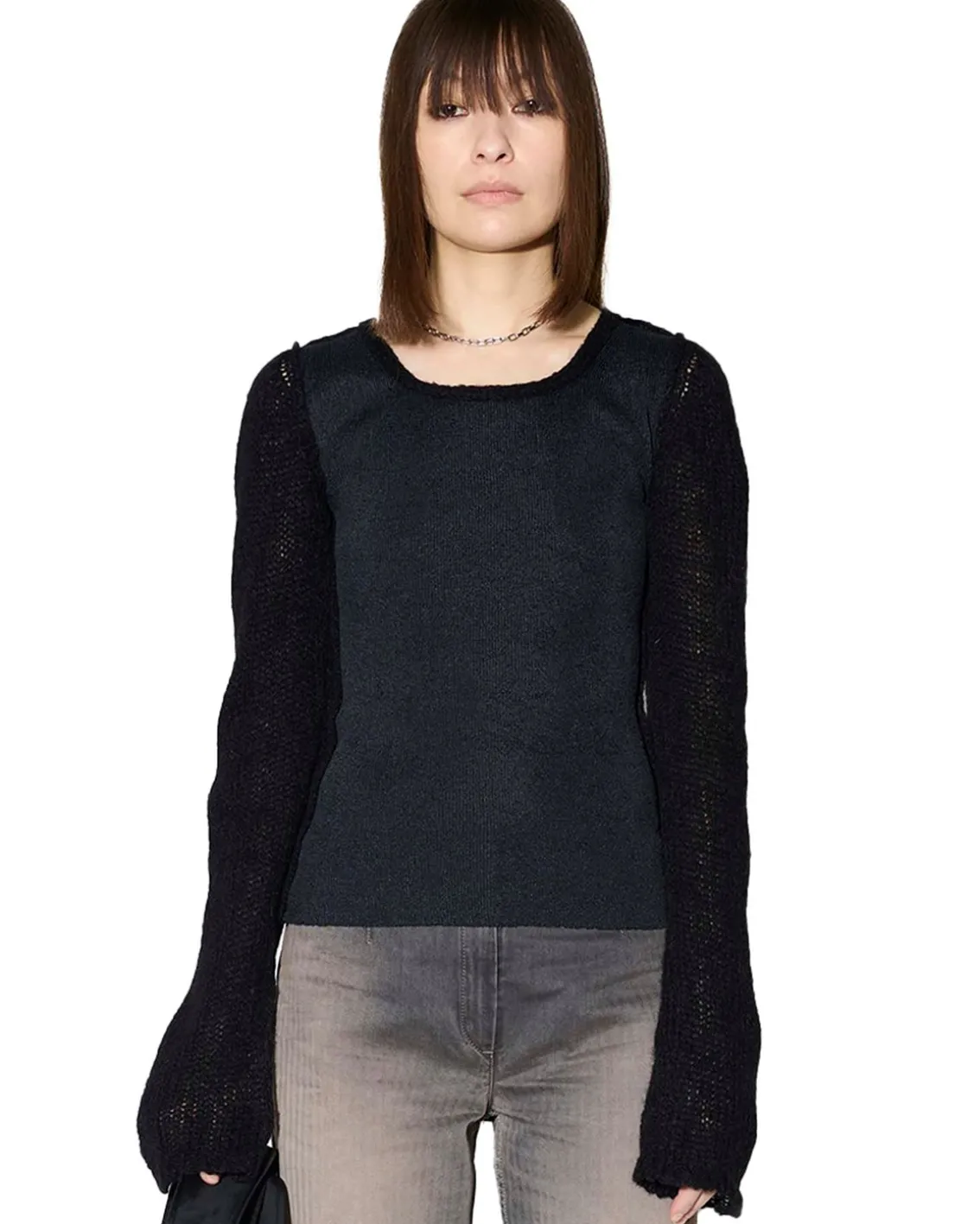 Our Legacy Inverse Roundneck Black Alluring Tech