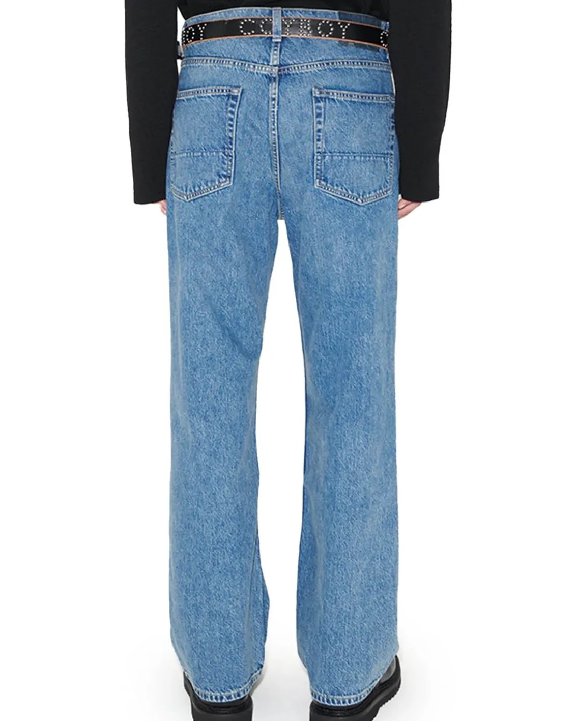 Our Legacy Third Cut Blue Tech Wash Denim