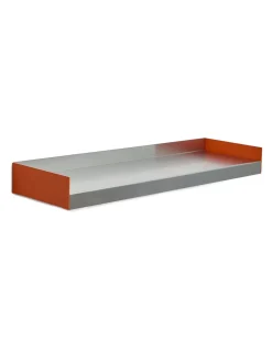 Our Society Kompakt Shelf Orange Gloss/Raw Aluminum