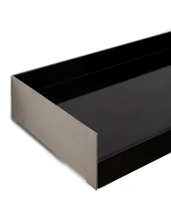 Our Society Kompakt Shelf Raw Aluminum/Black Gloss