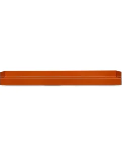 Our Society Kompakt Shelf Raw Aluminum/Orange Gloss