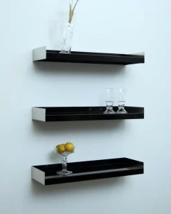 Our Society Kompakt Shelf Raw Aluminum/Black Gloss
