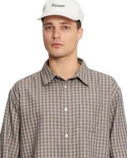 Palmes Alley 6-Panel Cap Off White