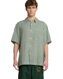 Palmes Checkered Shirt White/Green