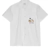 Palmes Gardens Short-Sleeved Shirt Off White