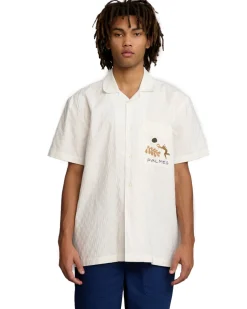 Palmes Gardens Short-Sleeved Shirt Off White