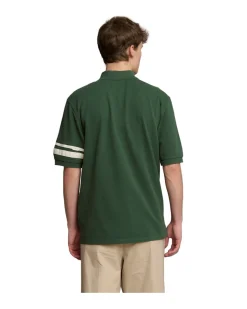 Palmes Global Pique Polo Dark green