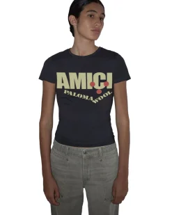 Paloma Wool Amici T-Shirt Black