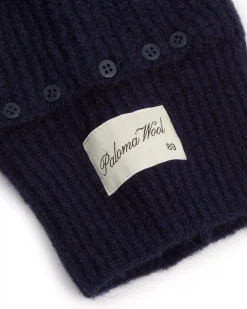 Paloma Wool Buttons Angels Balaclava Navy