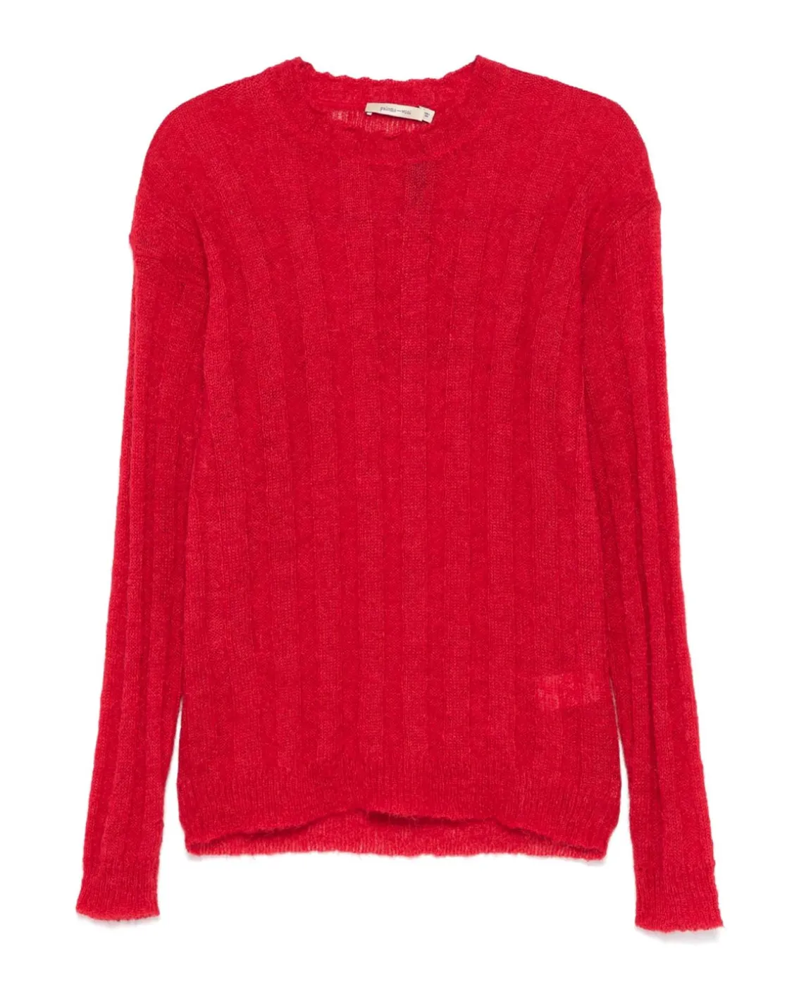Paloma Wool Campi Ribbed Sweater Red