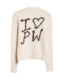 Paloma Wool Crush Henley Sweater Ecru