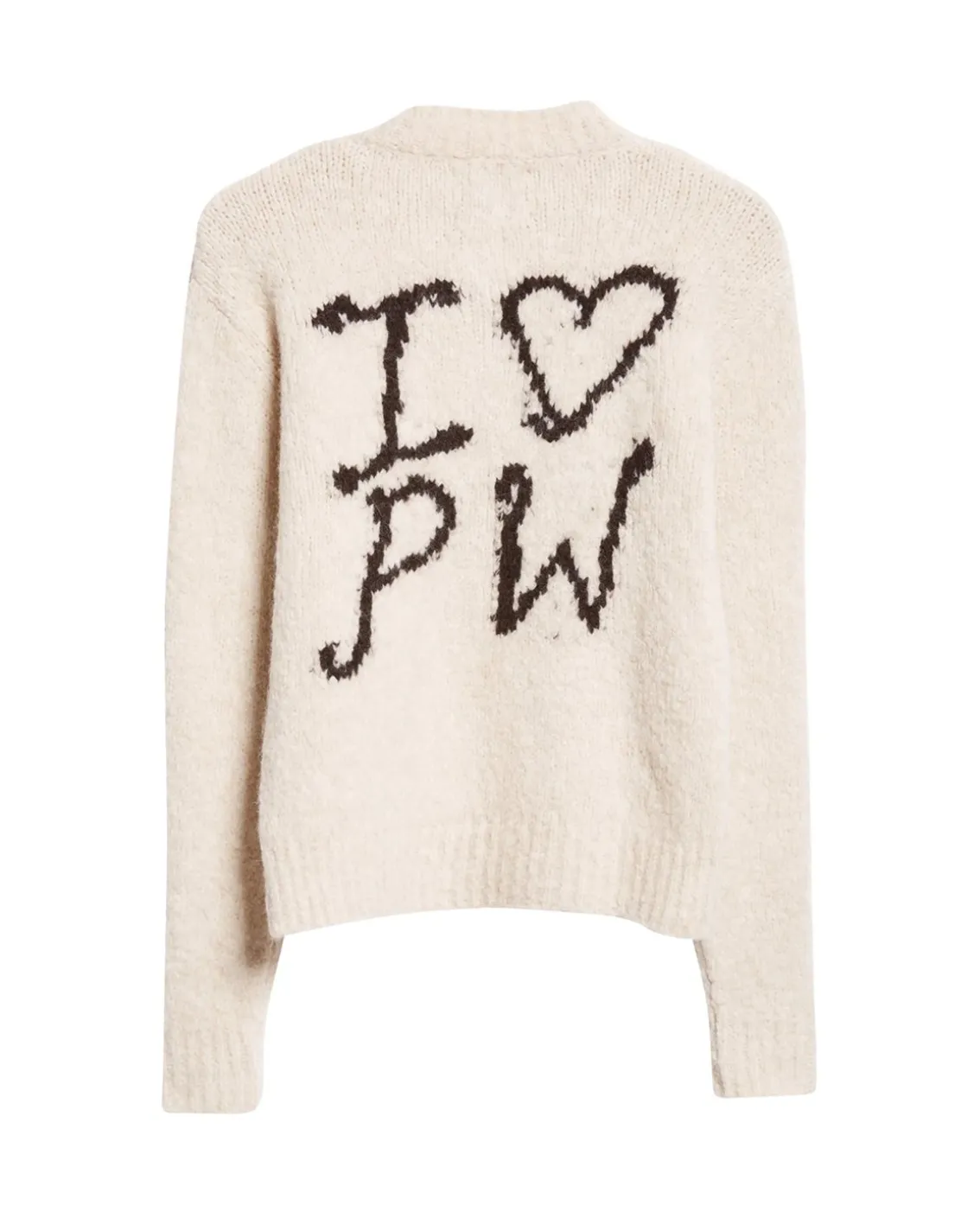 Paloma Wool Crush Henley Sweater Ecru